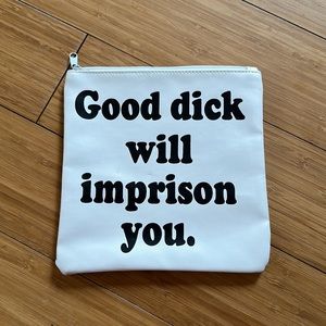 Married To The Mob zipper pouch